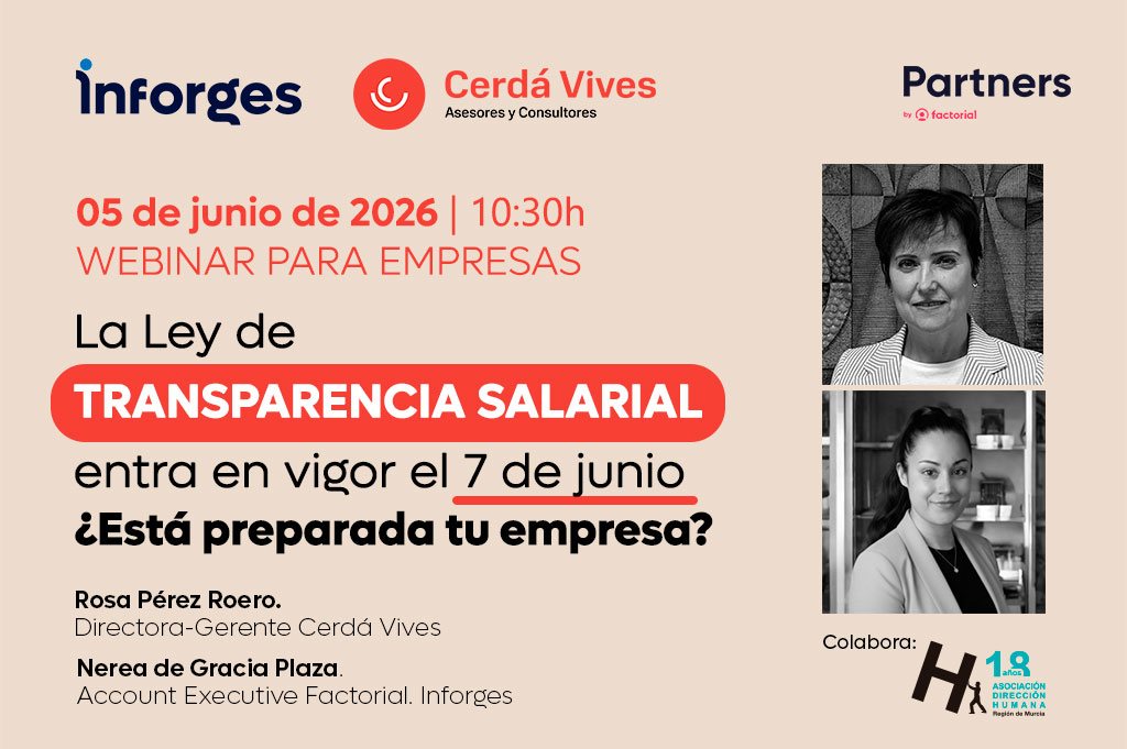 La Ley de Transparencia Salarial entra en vigor el 7 de junio. ¿Está preparada tu empresa?